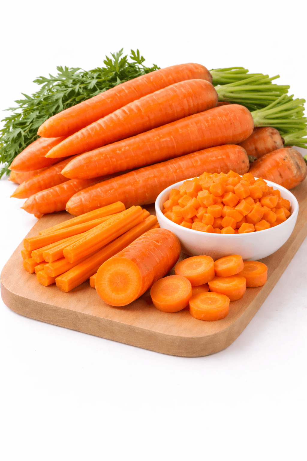 Fresh carrots in vibrant display Carrot - Image 1